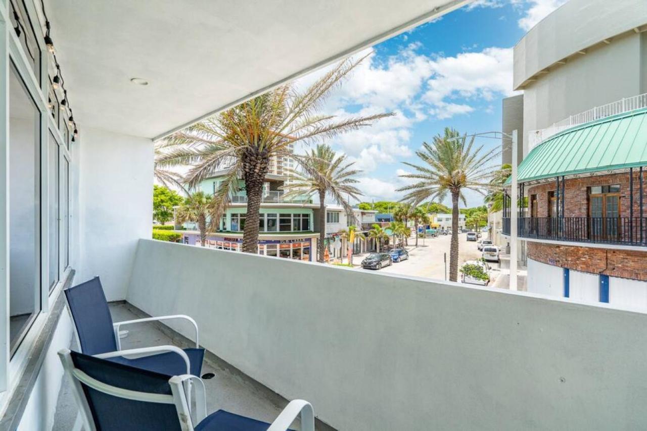 The Purple Pelican Beachfront With Ocean Balcony Unit 3 Fort Lauderdale Dış mekan fotoğraf