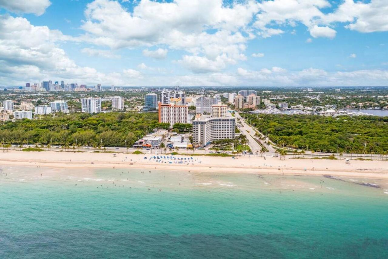 The Purple Pelican Beachfront With Ocean Balcony Unit 3 Fort Lauderdale Dış mekan fotoğraf