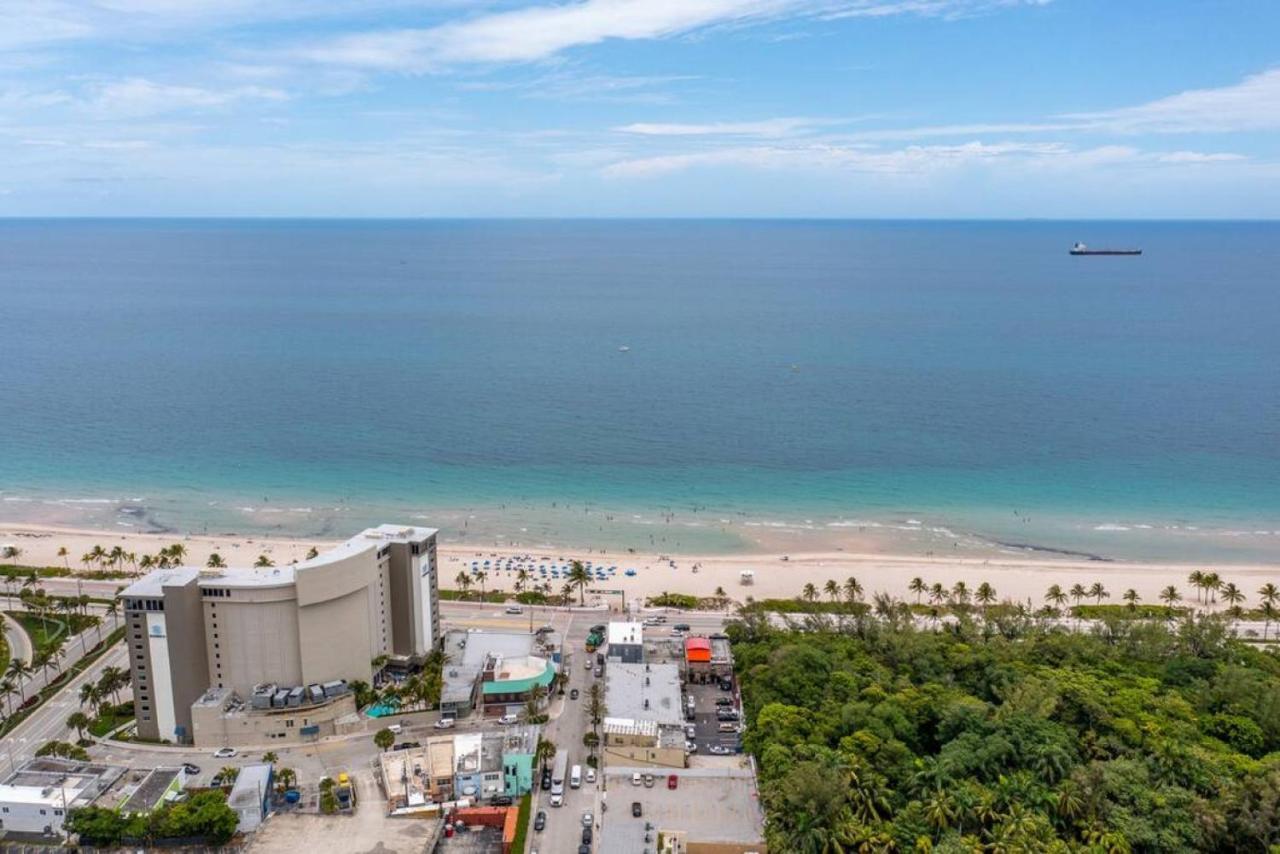 The Purple Pelican Beachfront With Ocean Balcony Unit 3 Fort Lauderdale Dış mekan fotoğraf