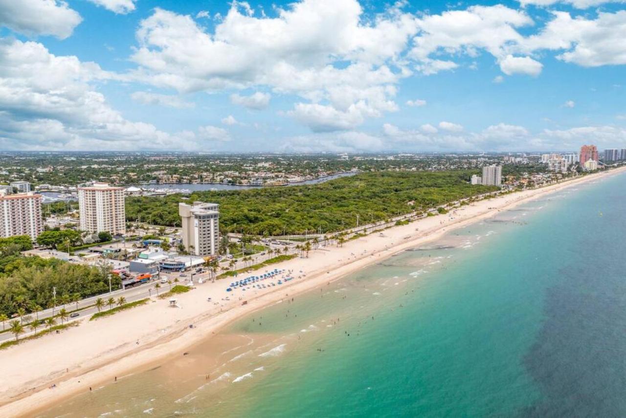 The Purple Pelican Beachfront With Ocean Balcony Unit 3 Fort Lauderdale Dış mekan fotoğraf