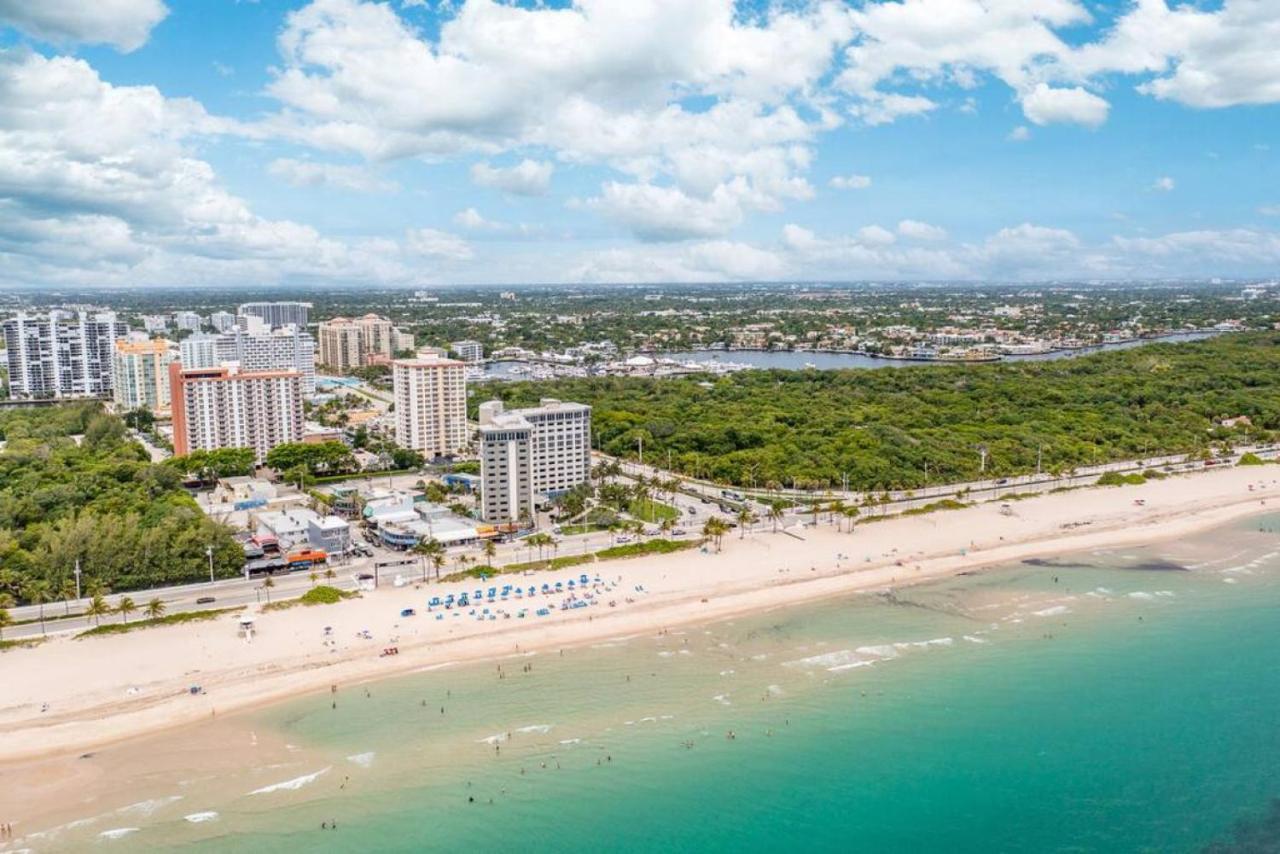 The Purple Pelican Beachfront With Ocean Balcony Unit 3 Fort Lauderdale Dış mekan fotoğraf